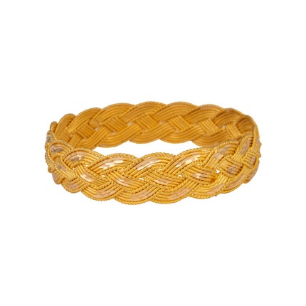 40 gr 22 Ayar Saç Örgüsü Burma Mega Bilezik